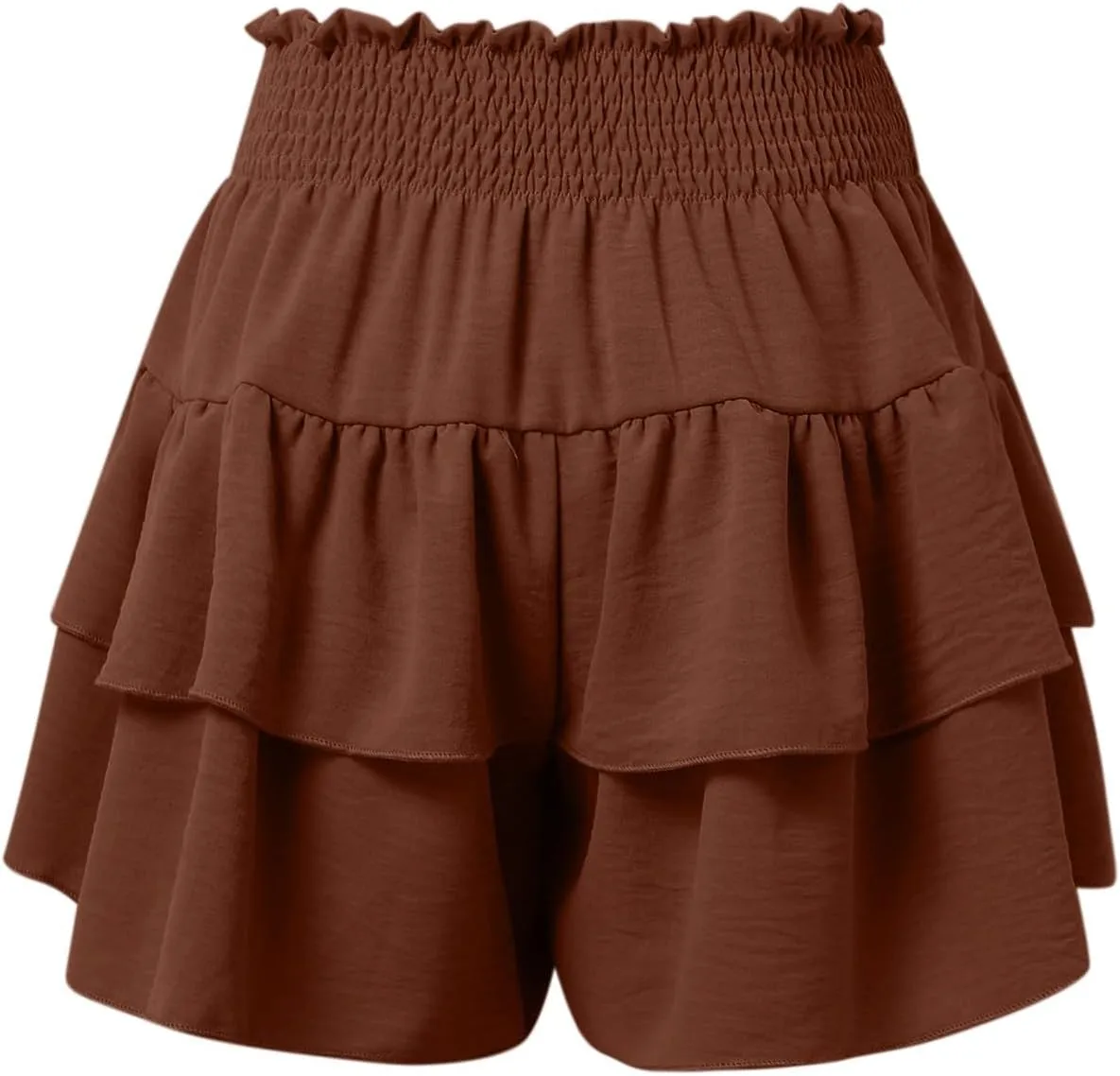Shorts for Women High Waisted Casual Baggy Elastic Waisted Skorts Lightweight Comfort Trendy Summer Beach Clothings
