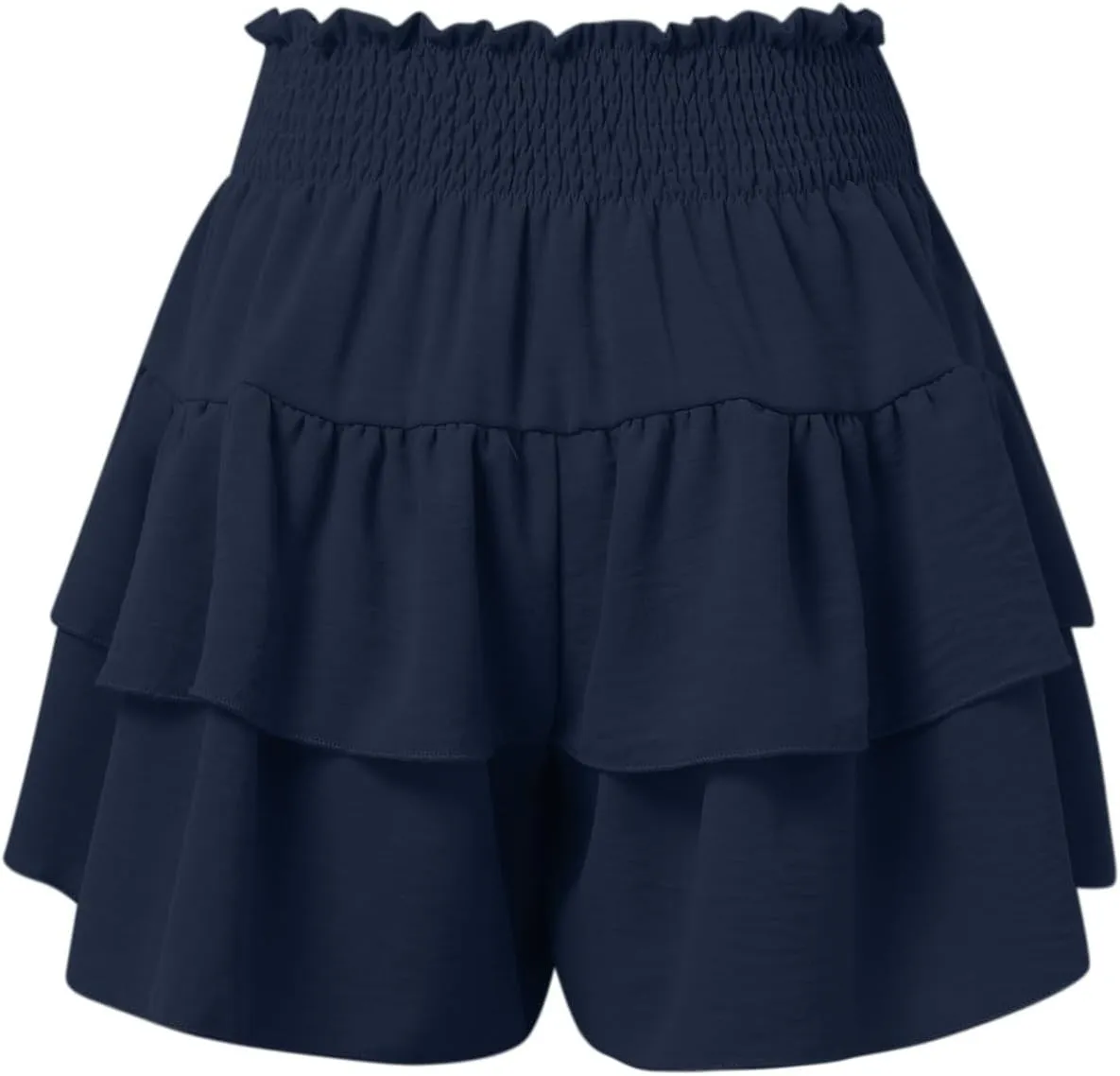 Shorts for Women High Waisted Casual Baggy Elastic Waisted Skorts Lightweight Comfort Trendy Summer Beach Clothings
