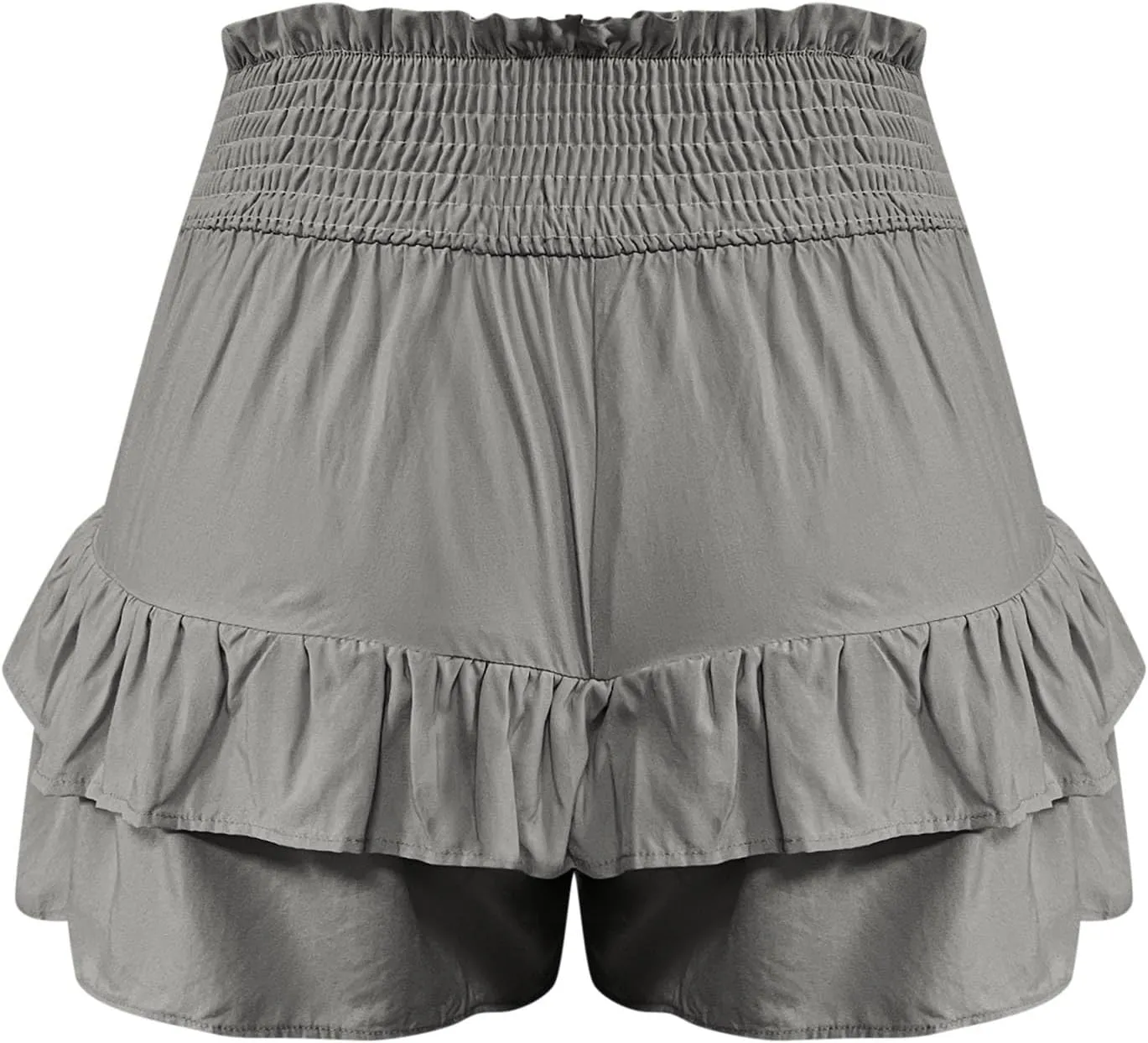 Shorts for Women High Waisted Casual Baggy Elastic Waisted Skorts Lightweight Comfort Trendy Summer Beach Clothings