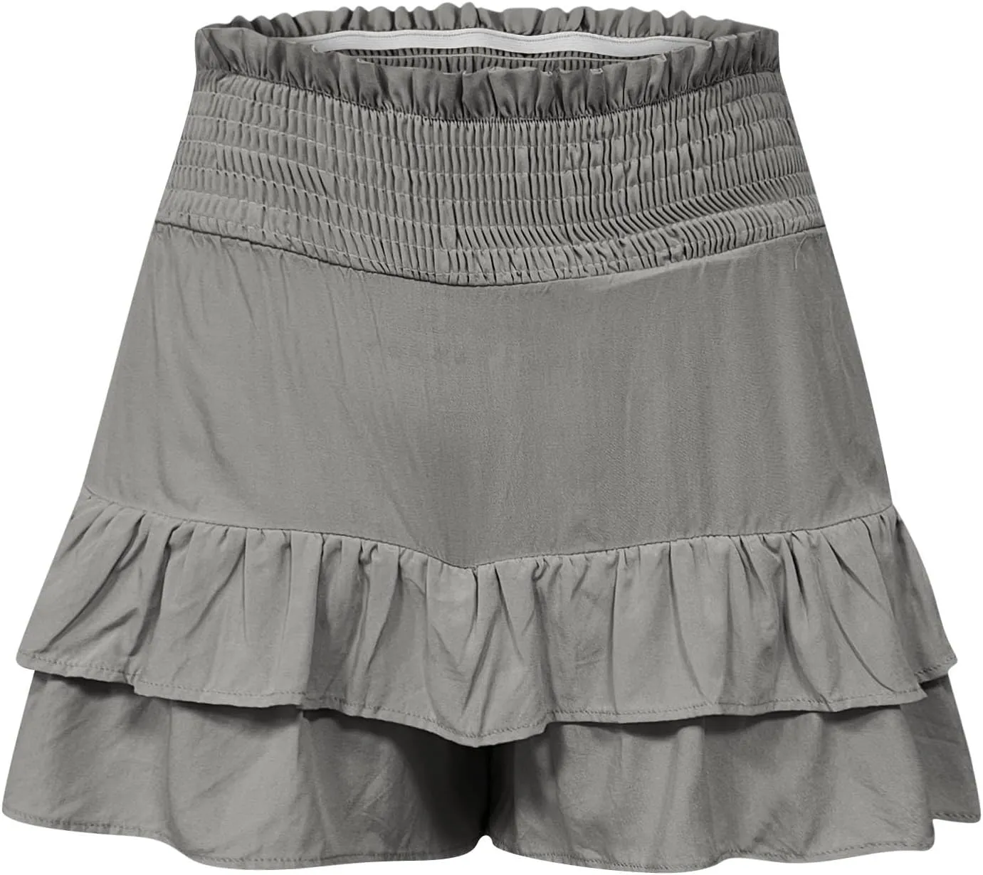 Shorts for Women High Waisted Casual Baggy Elastic Waisted Skorts Lightweight Comfort Trendy Summer Beach Clothings