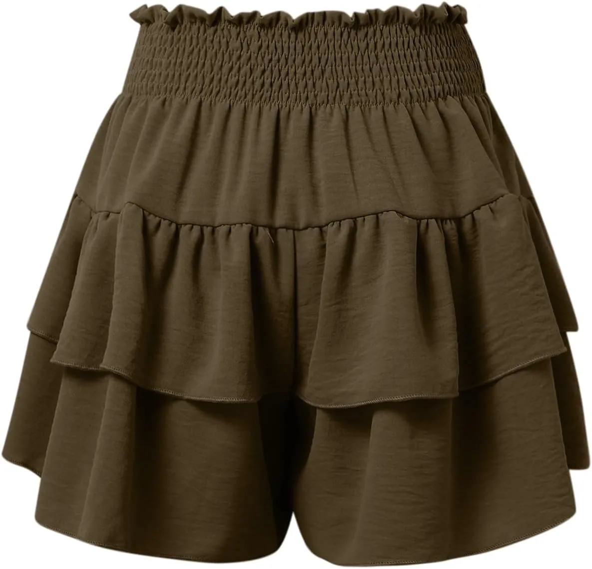 Shorts for Women High Waisted Casual Baggy Elastic Waisted Skorts Lightweight Comfort Trendy Summer Beach Clothings