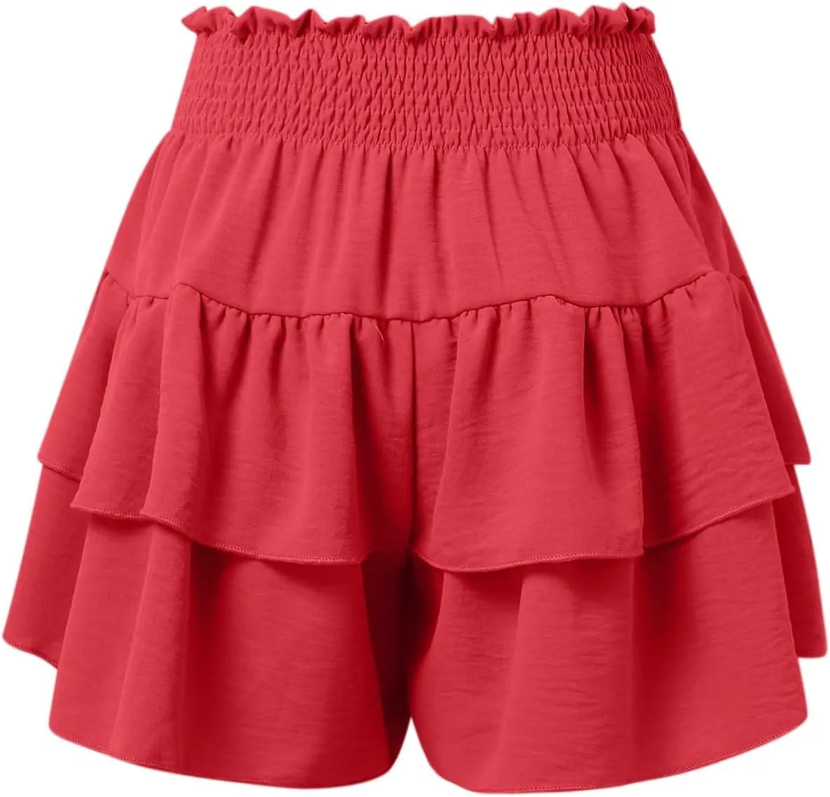 Shorts for Women High Waisted Casual Baggy Elastic Waisted Skorts Lightweight Comfort Trendy Summer Beach Clothings