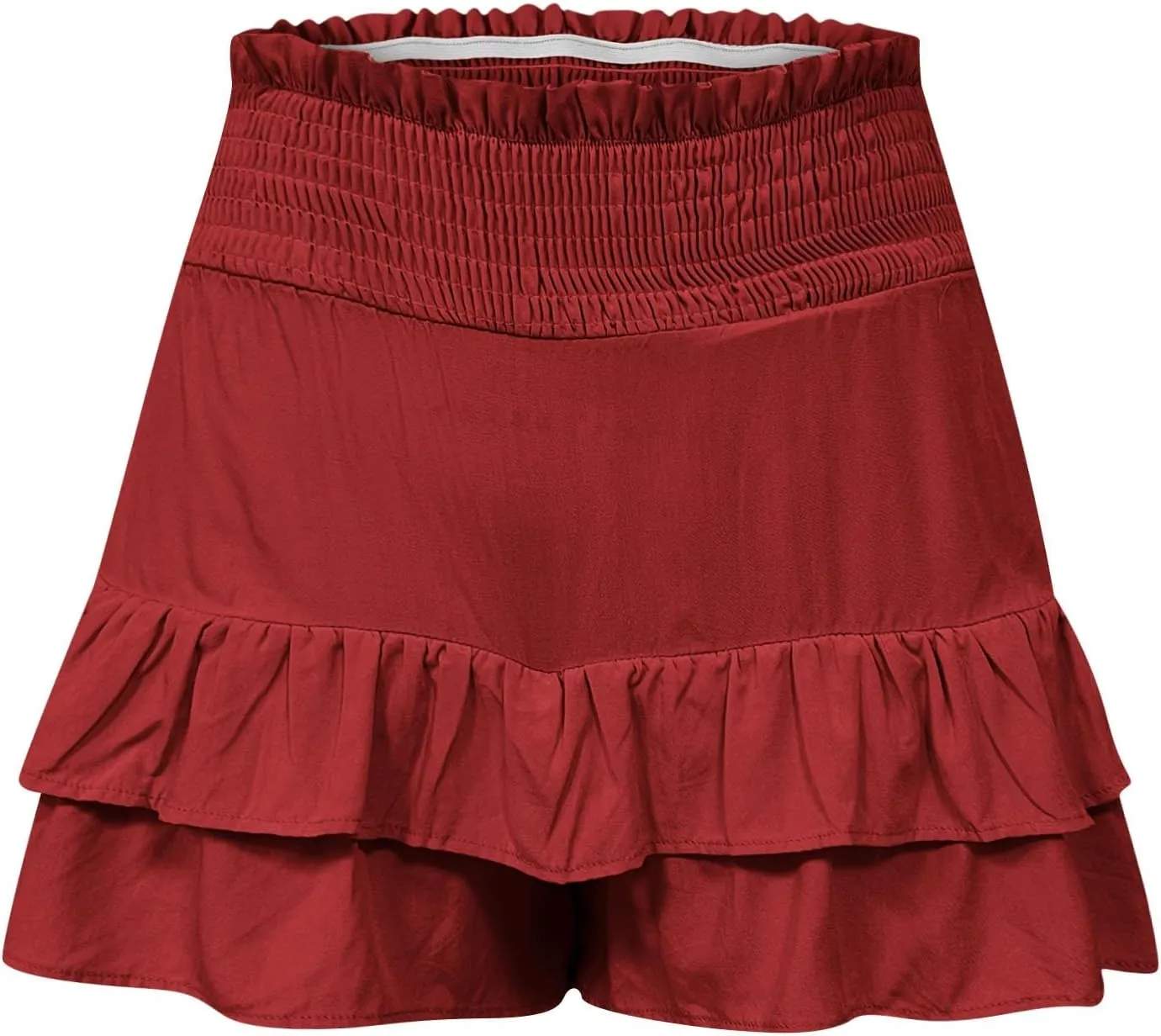 Shorts for Women High Waisted Casual Baggy Elastic Waisted Skorts Lightweight Comfort Trendy Summer Beach Clothings