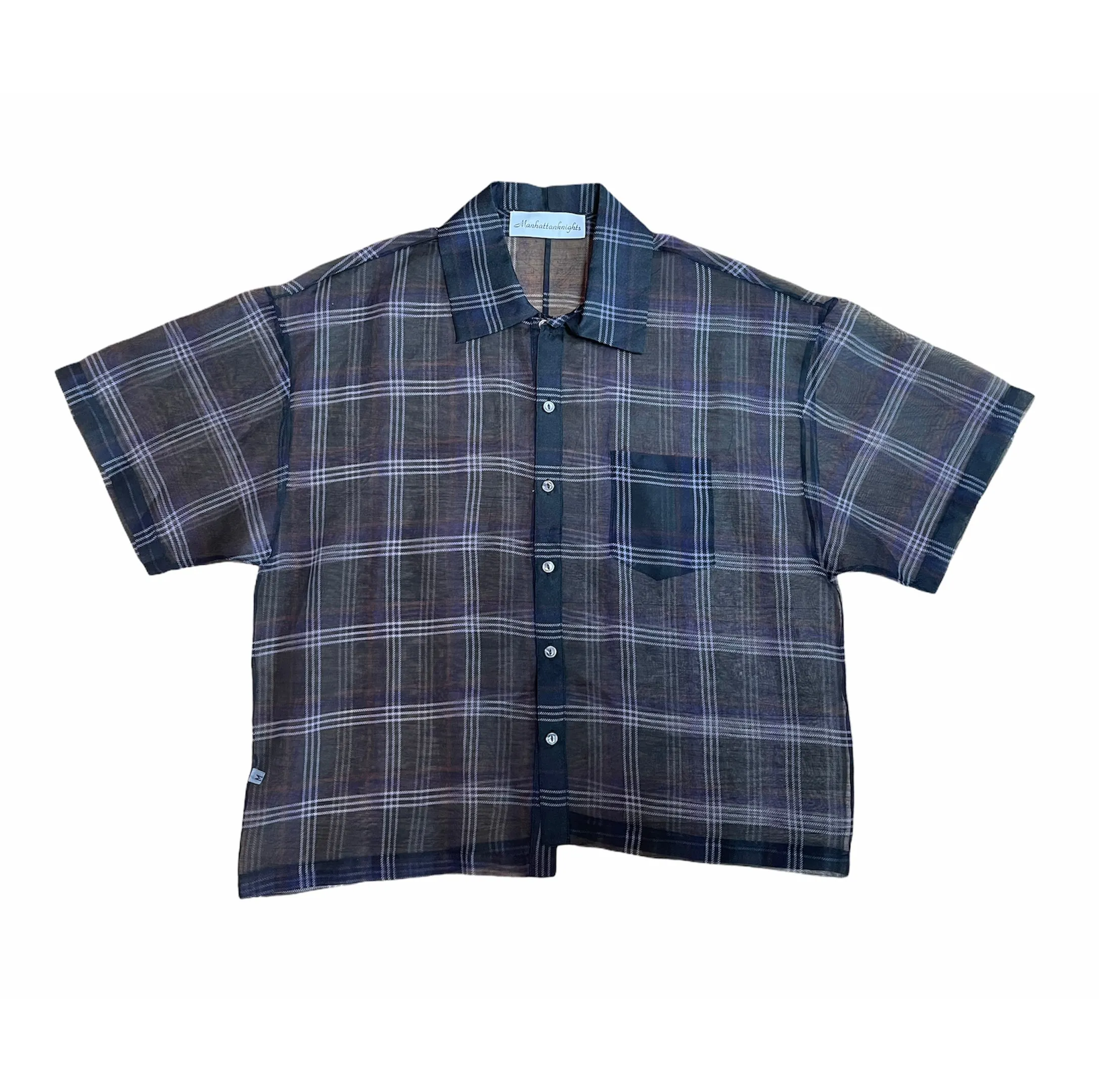 Silk Chiffon Camper Shirt