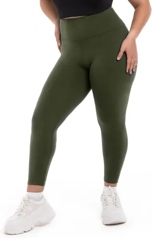 SINOPHANT Plus Size Leggings for Women, High Waisted Tummy Control Buttery Super Soft Black Yoga Pants for Workout