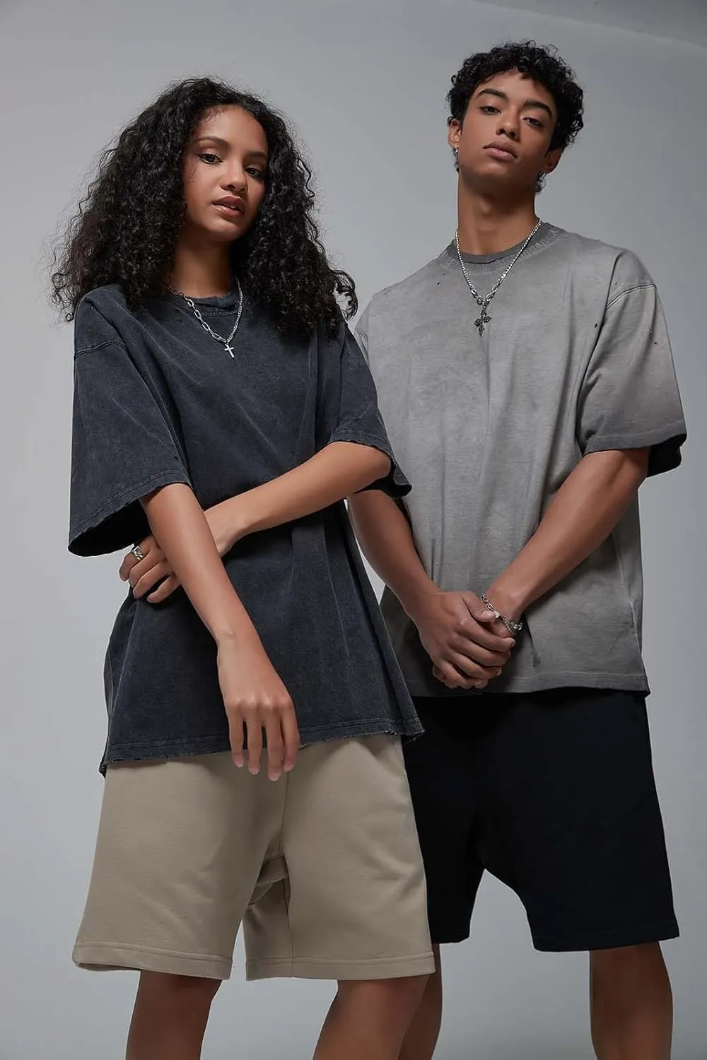 Solid Washed Shirt Comfort Colors T-Shirt Streetwear Shirts