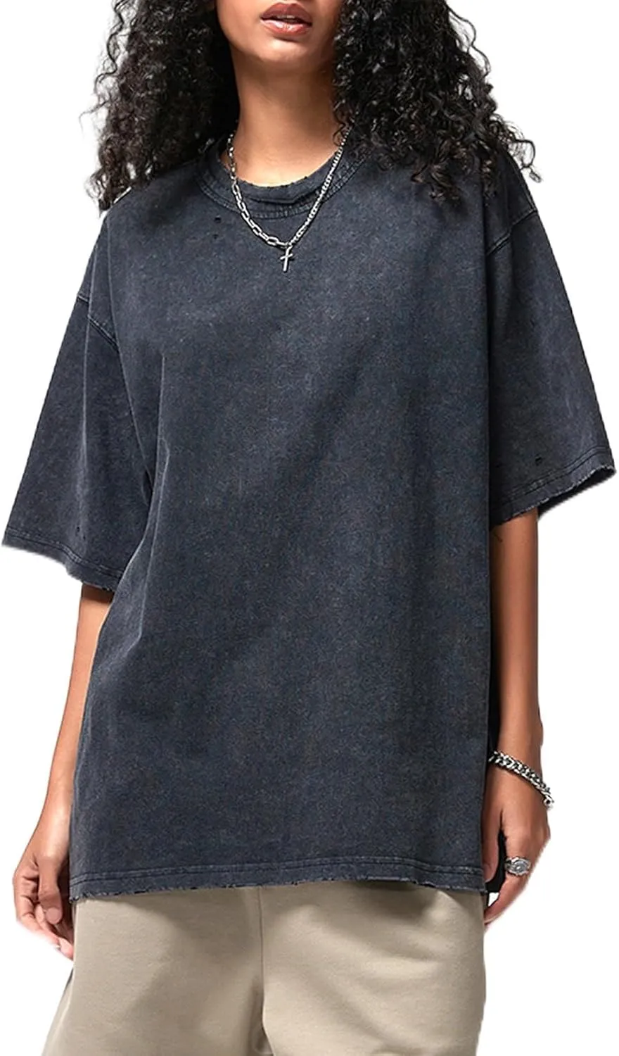 Solid Washed Shirt Comfort Colors T-Shirt Streetwear Shirts