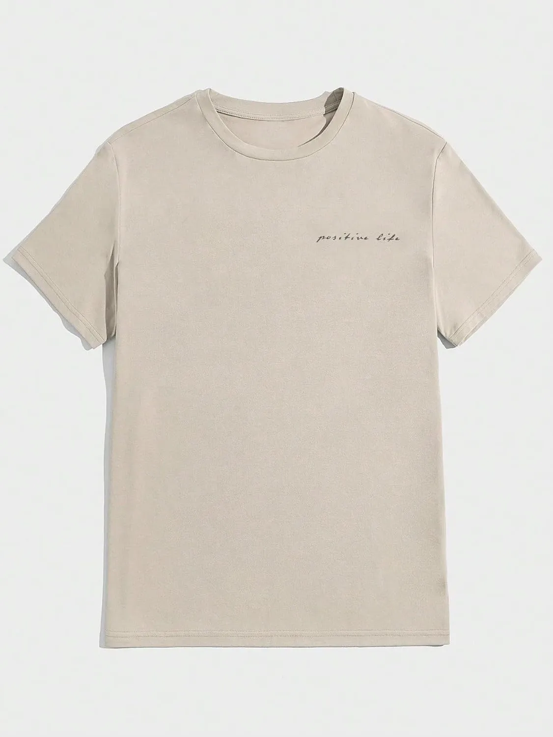 SOLY HUX Men's Graphic Tees Letter Print Casual Short Sleeve T Shirts Summer Tops Vintage Tees