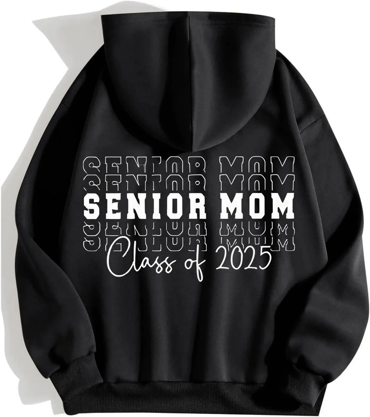 Sweatshirt for Women Senior Mom 2025 Womens Zip Up Hoodies Long Sleeve Fall Oversized Sweatshirts