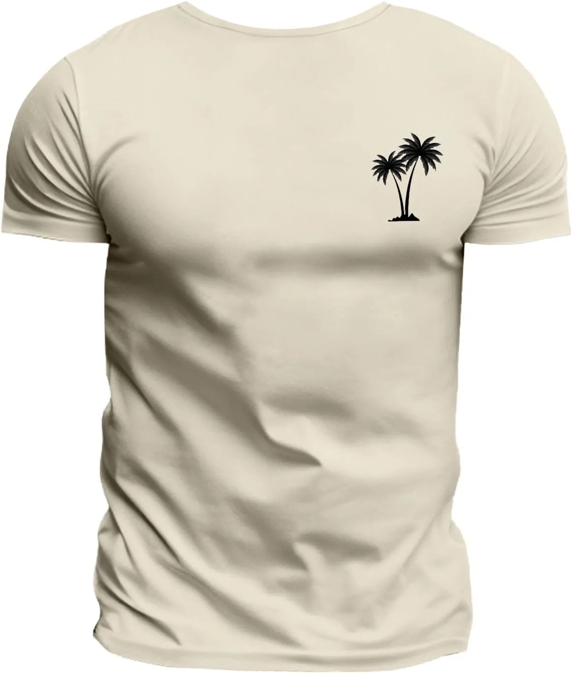 T Shirts for Man Palm Tree Printed Graphic Tees Casual Summer Beach Tops Short Sleeve Crew Neck Basic Tee Shirts