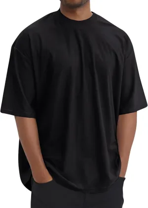 T Shirts for Man Short Sleeve Crew Neck T-Shirts Summer Casual Cotton Cooling Men's Tee Shirt True Classic Tees