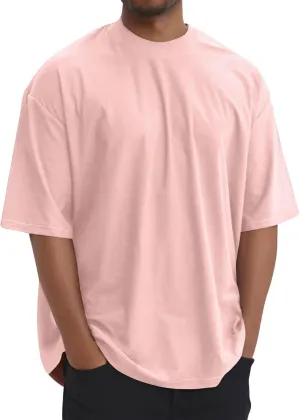 T Shirts for Man Short Sleeve Crew Neck T-Shirts Summer Casual Cotton Cooling Men's Tee Shirt True Classic Tees