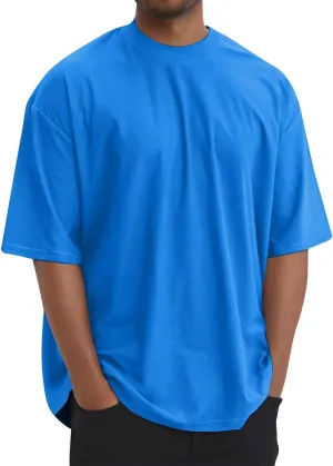 T Shirts for Man Short Sleeve Crew Neck T-Shirts Summer Casual Cotton Cooling Men's Tee Shirt True Classic Tees
