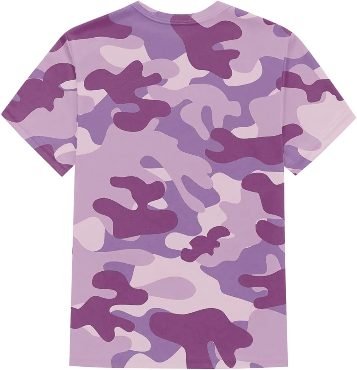 T Shirts for Women Camouflage Print Cute Going Out Tops Short Sleeve Crew Neck Shirts Blouses Casual Clothes Trendy S-5xl