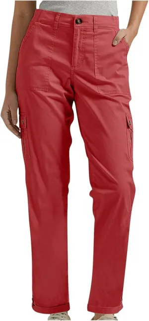 TANGNADE Women's Casual Cargo Pants Stretch Bootcut Dress Pants Work Business Office Pants Trousers Ladies Slacks
