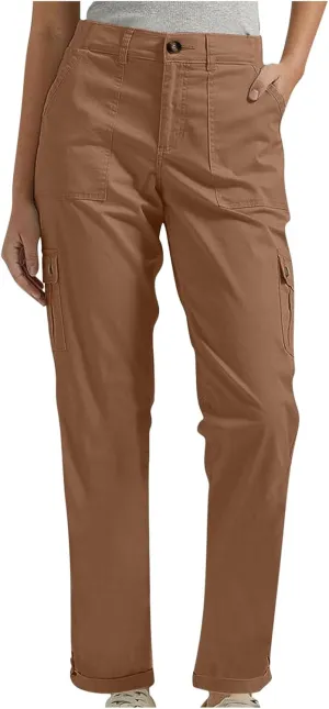 TANGNADE Women's Casual Cargo Pants Stretch Bootcut Dress Pants Work Business Office Pants Trousers Ladies Slacks