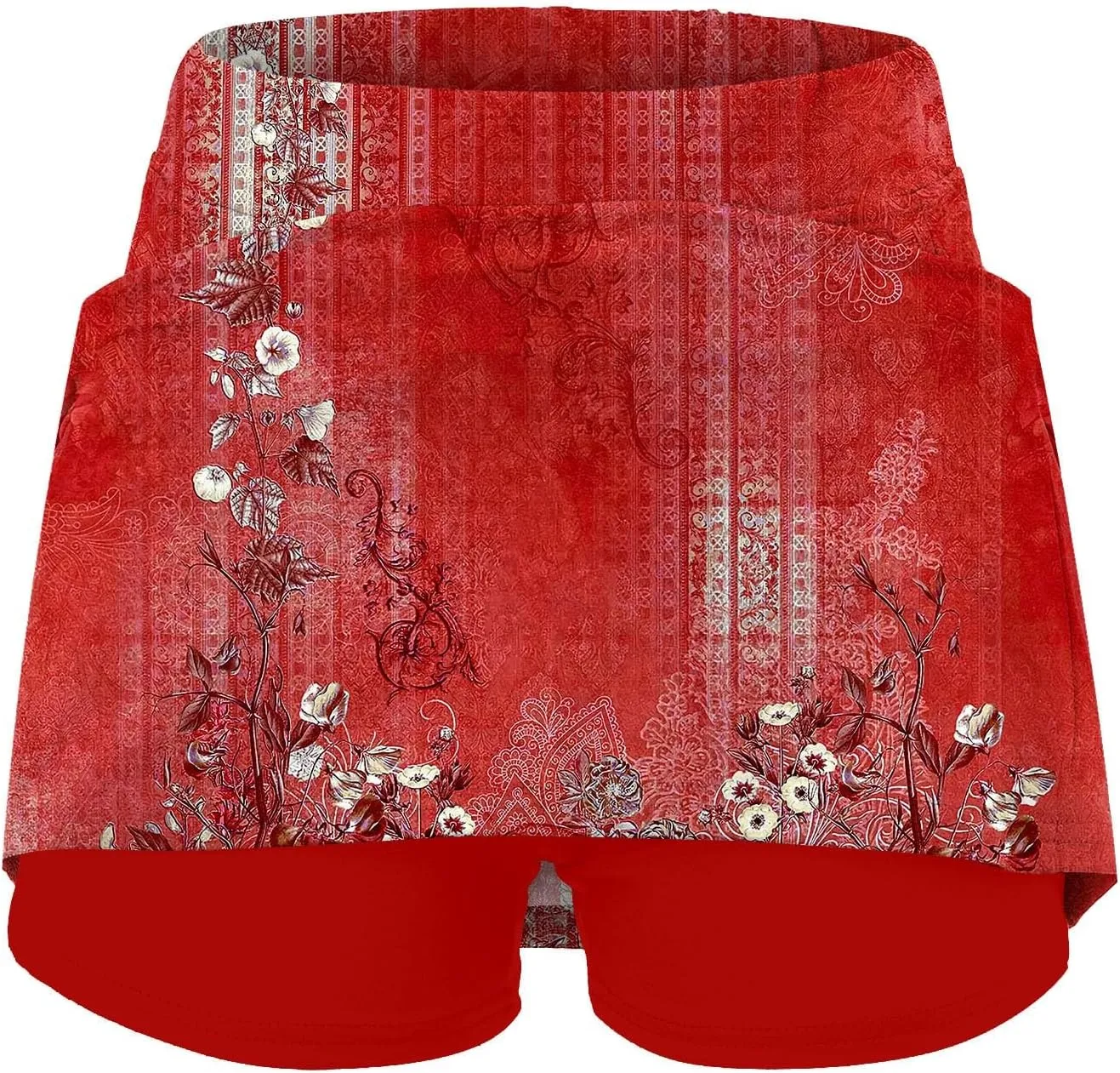 Tennis Skirts for Women Plus Size 3X Womens Long Athletic Shorts Loose fit Tennis Skirt Long Inseam