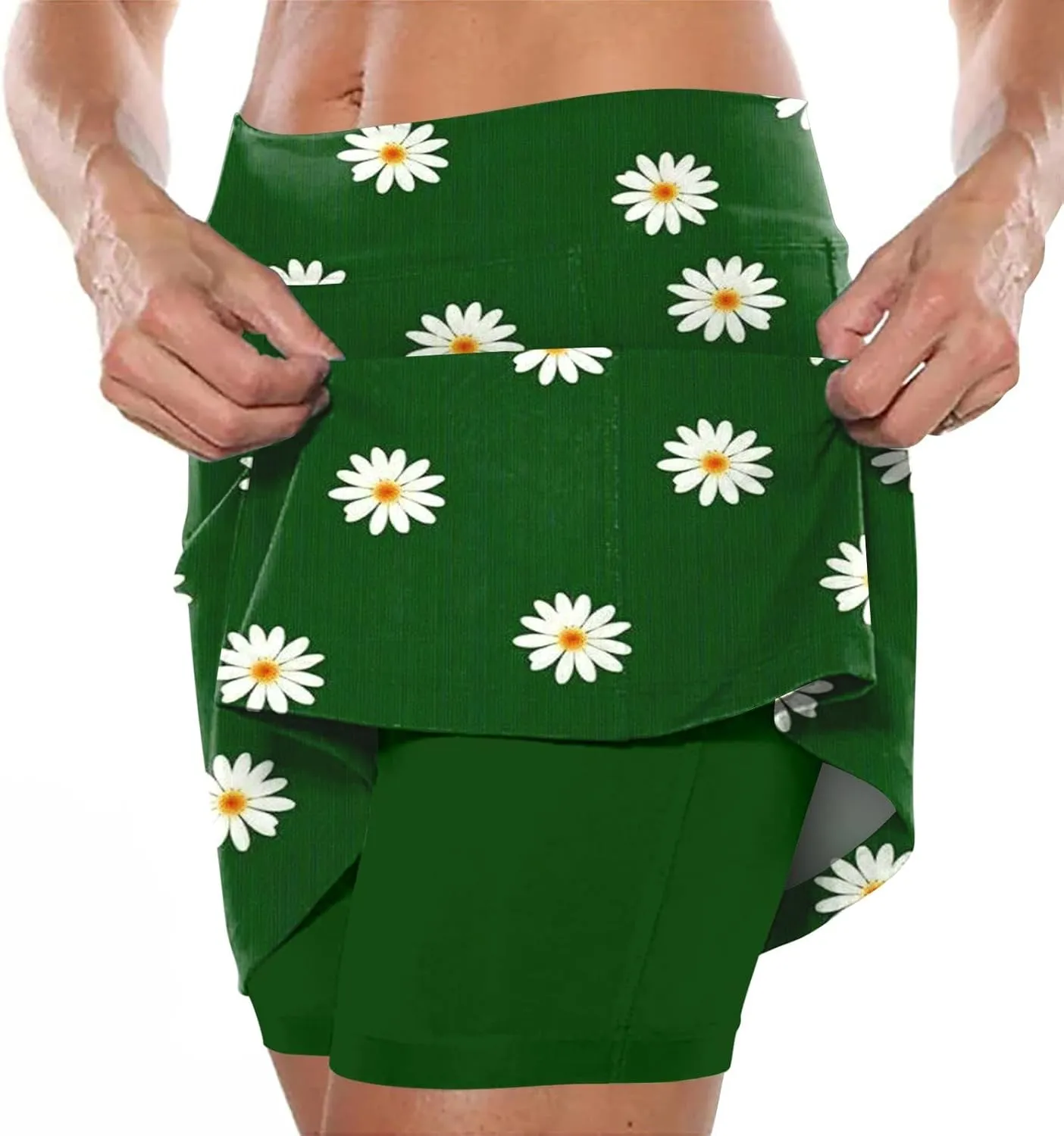 Tennis Skirts for Women Plus Size 3X Womens Long Athletic Shorts Loose fit Tennis Skirt Long Inseam