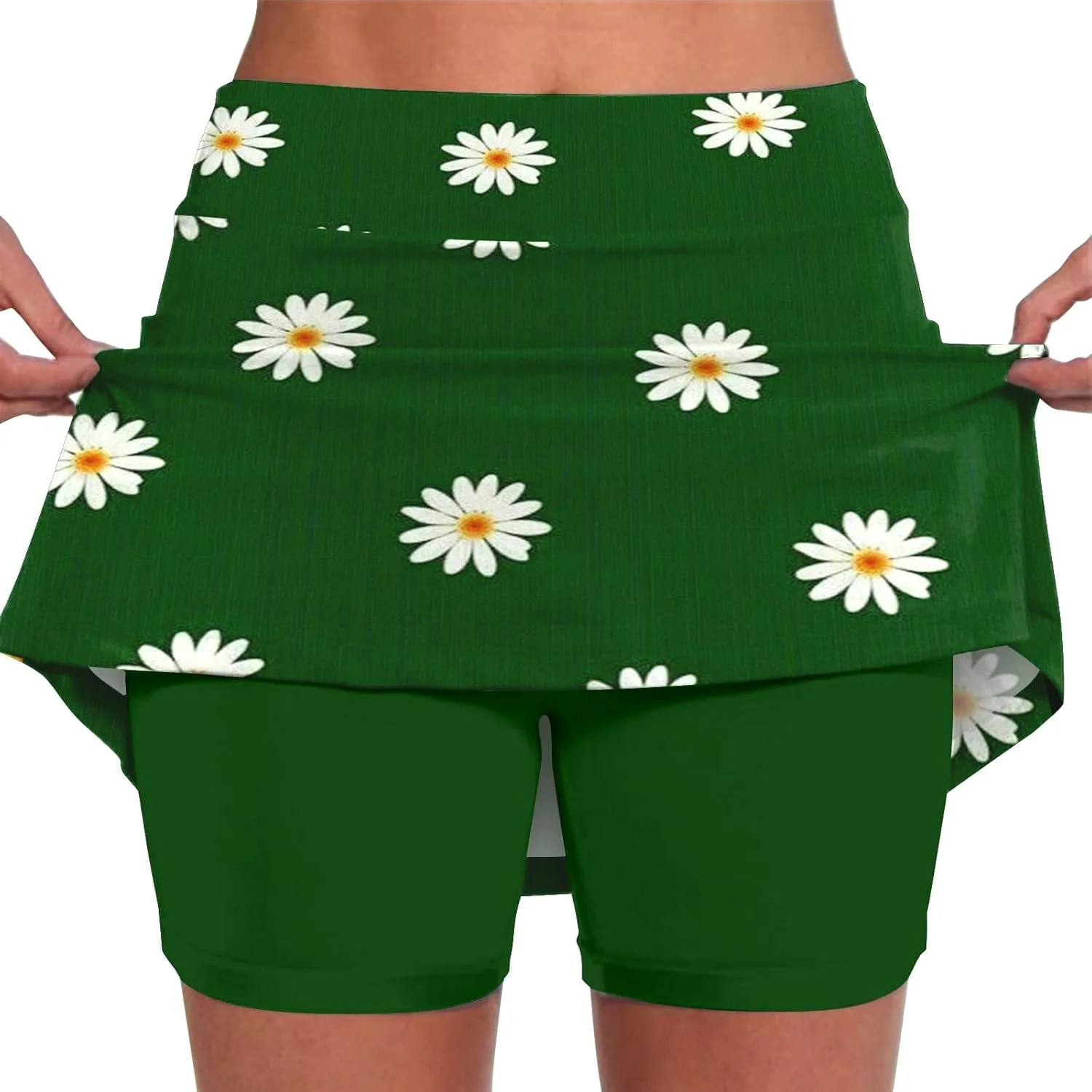 Tennis Skirts for Women Plus Size 3X Womens Long Athletic Shorts Loose fit Tennis Skirt Long Inseam