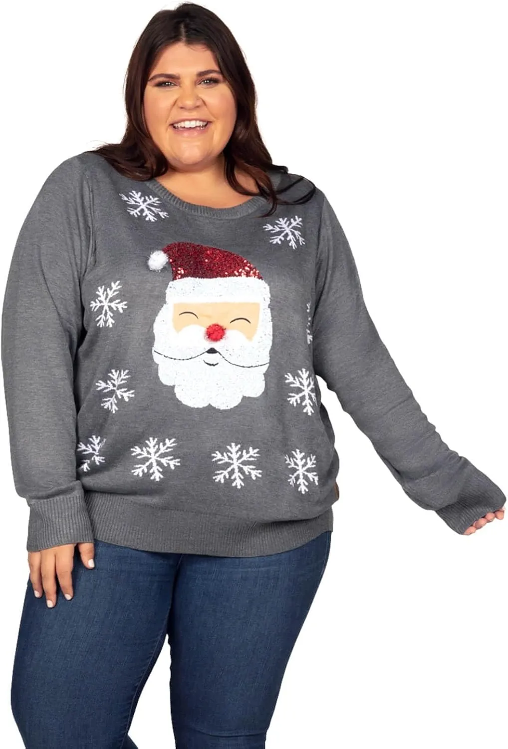 Tipsy Elves Women's Christmas Sweaters - Women's Ugly Christmas Sweaters - Embellished Winter Holiday Pullovers