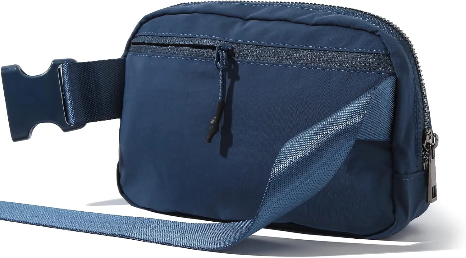 TOBVZOO Belt Bag Fanny Pack Crossbody Bags for Women Men, Everywhere Belt Bags with Adjustable Strap, Unisex Mini Fashion Waist Packs (Blue)