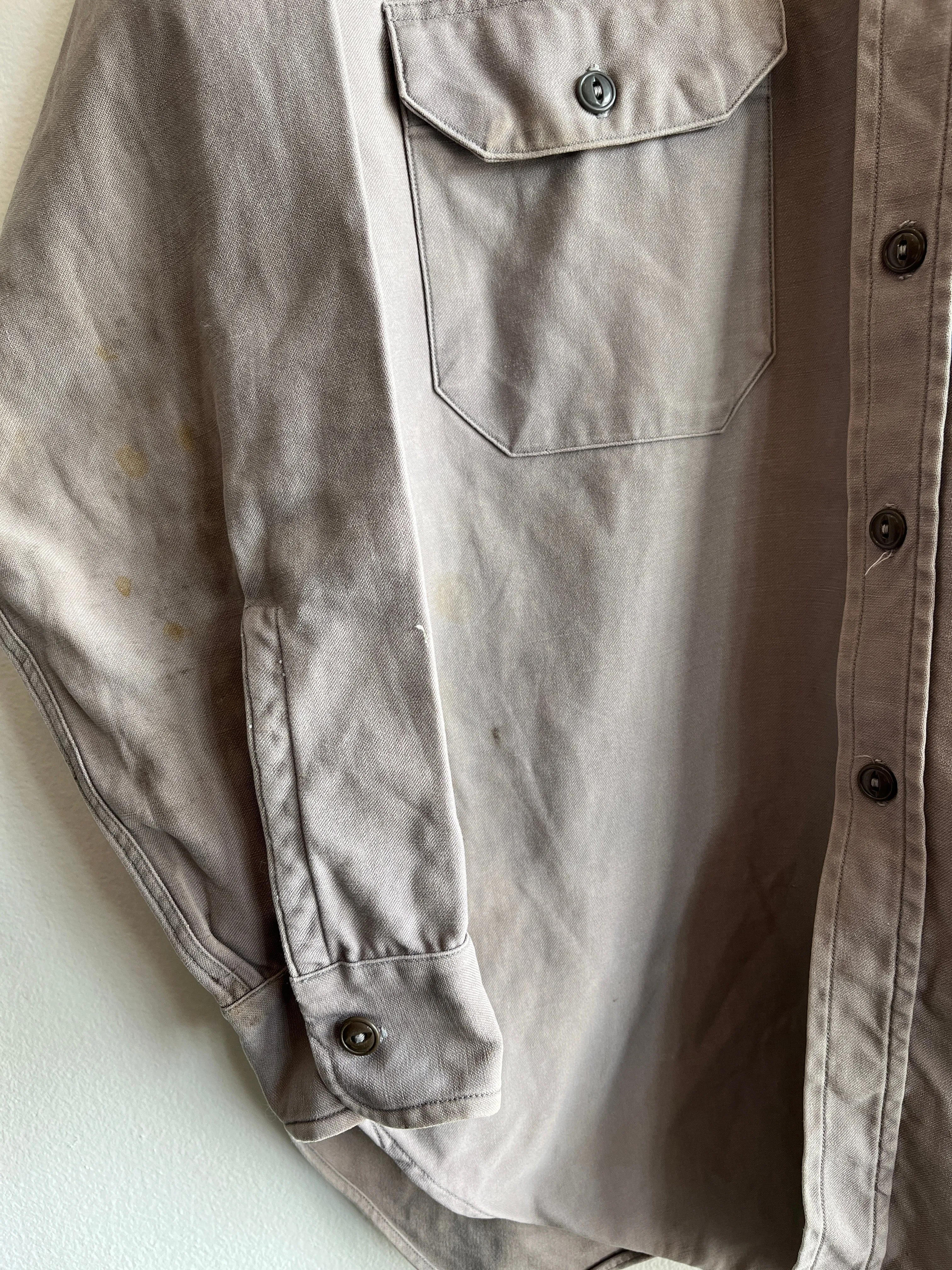 Vintage 1950s Hercules Mountain Cloth Work Shirt