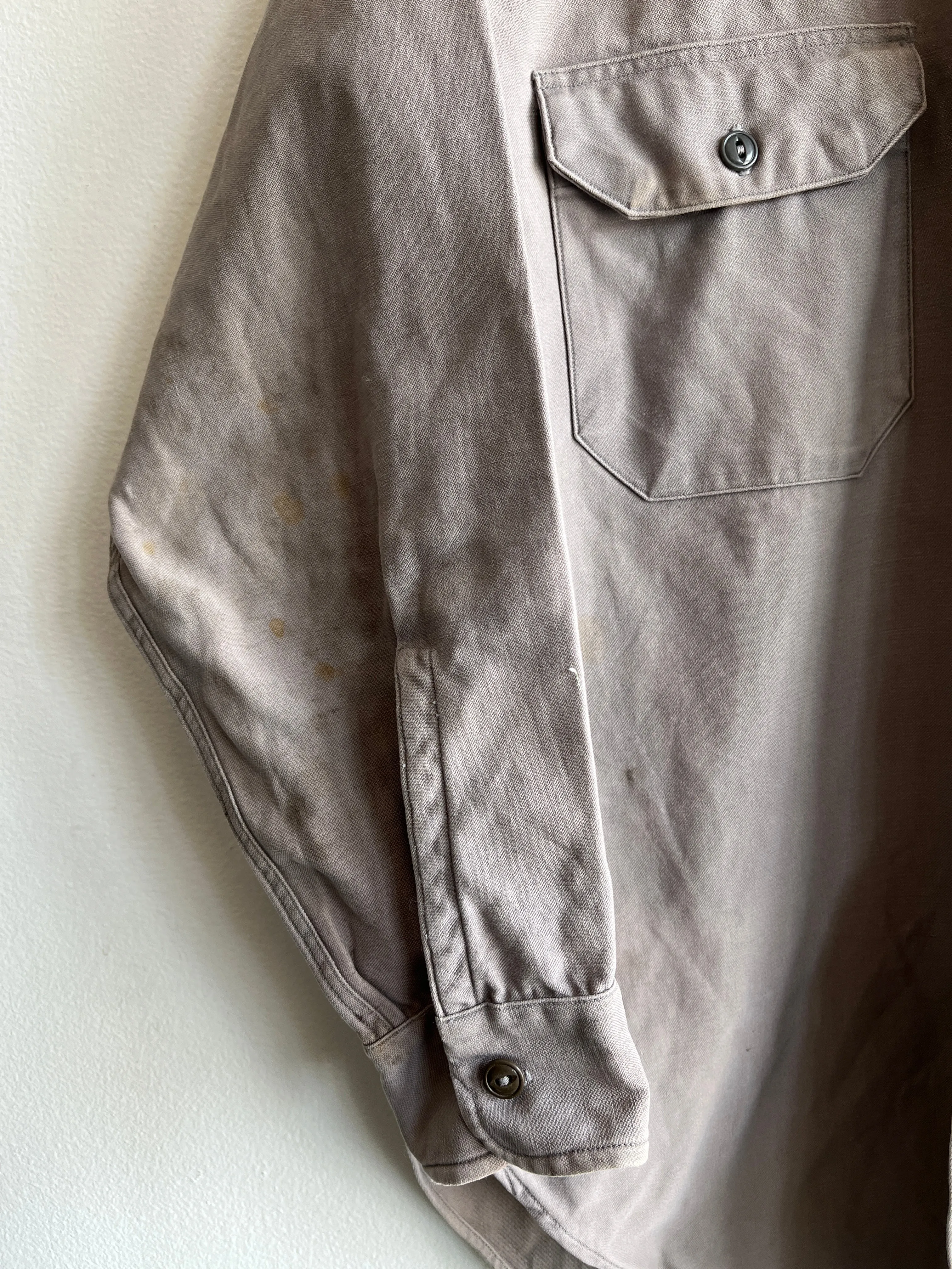 Vintage 1950s Hercules Mountain Cloth Work Shirt