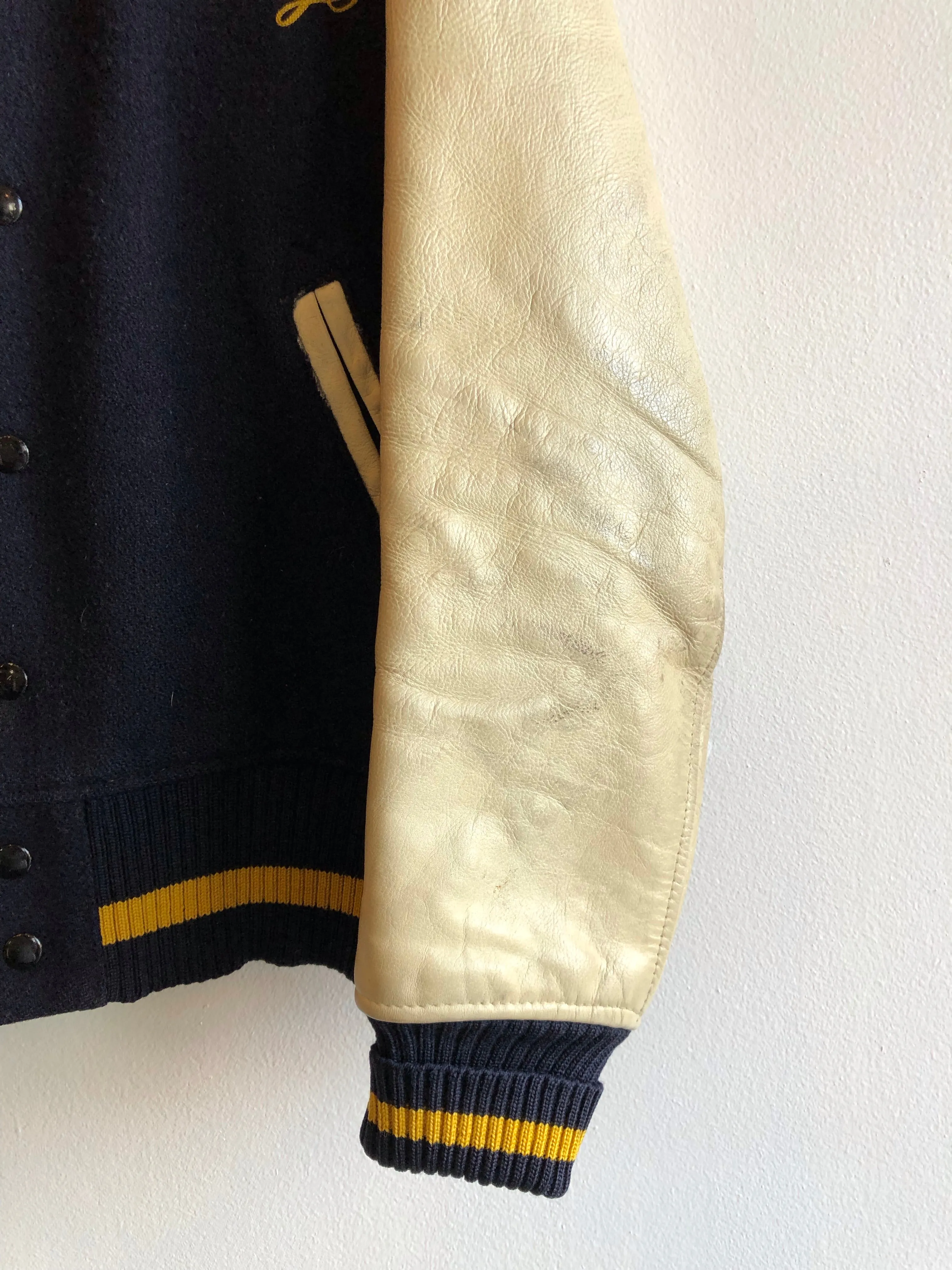 Vintage 1950s Whittier College Letterman Jacket