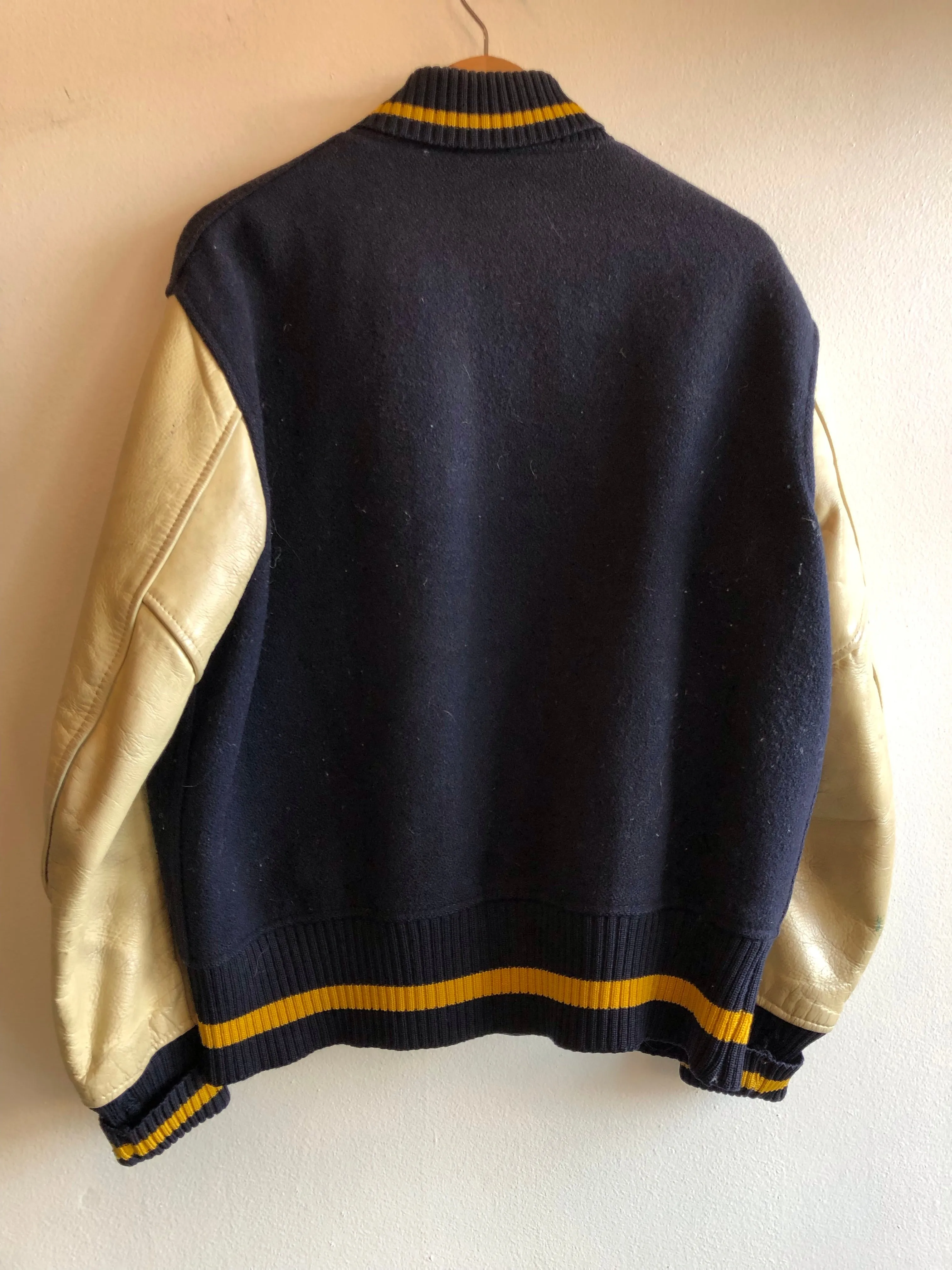 Vintage 1950s Whittier College Letterman Jacket