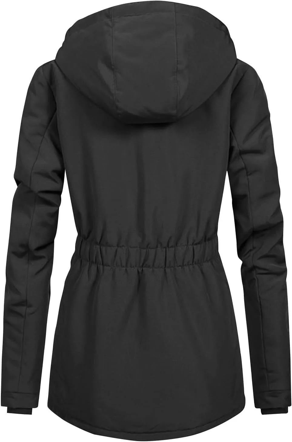 Winter Coats for Women 2024 Trendy Plus Size Warm Sherpa Fleece Lined Jackets Fleece Hooded Parka Peacoat Outerwear