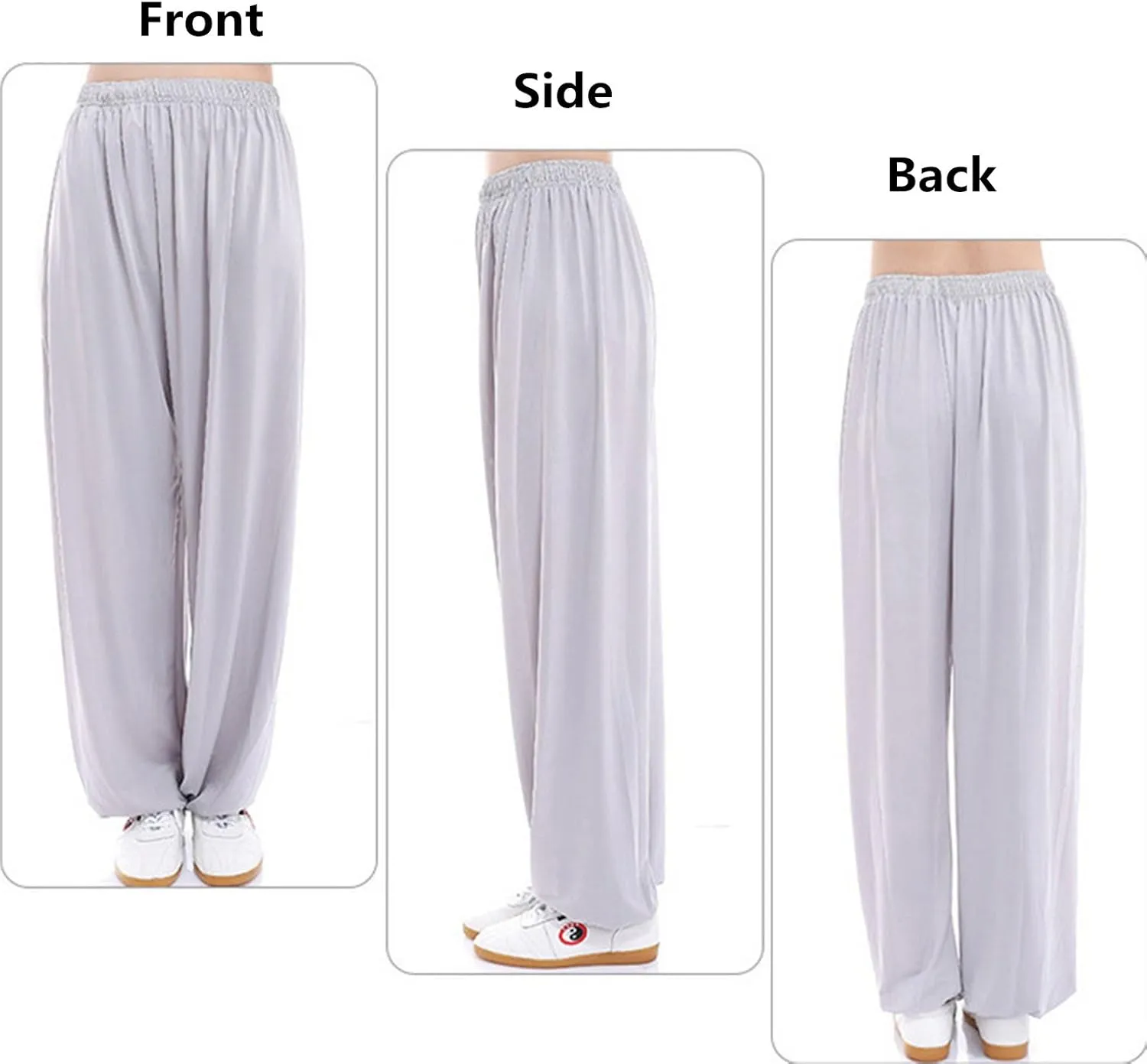Women Plus Size Super Soft Harem Pants Modal Yoga Pants Elastic Pilates Pants
