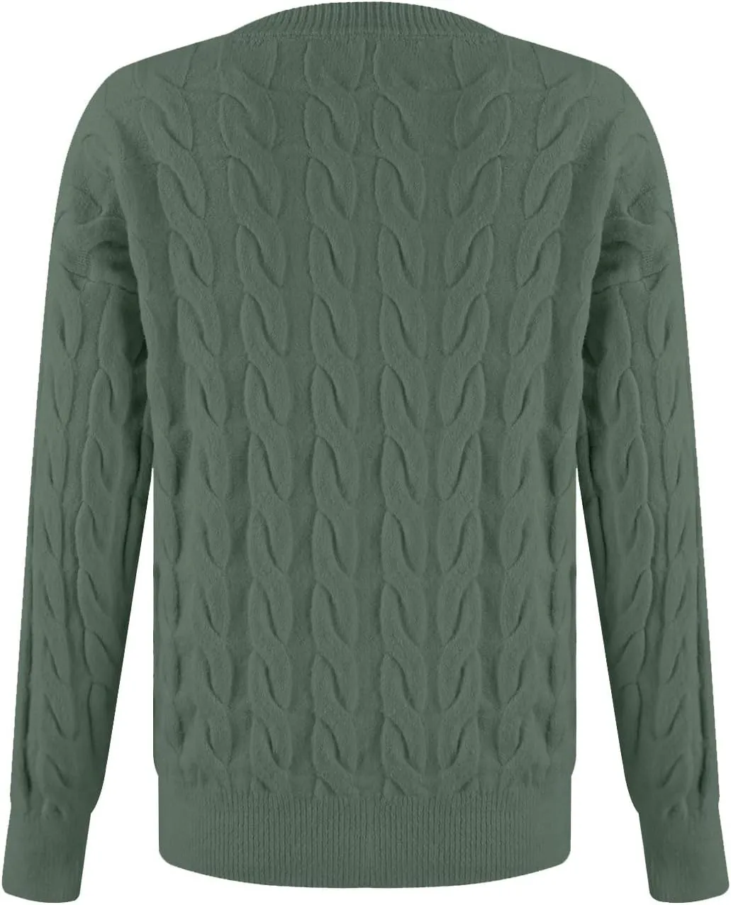 Women's 2024 Long Sleeve Pullover Sweater V Neck Ribbed Slim Fitted Fall Knit Jumper Tops Teacher Outfits for Women