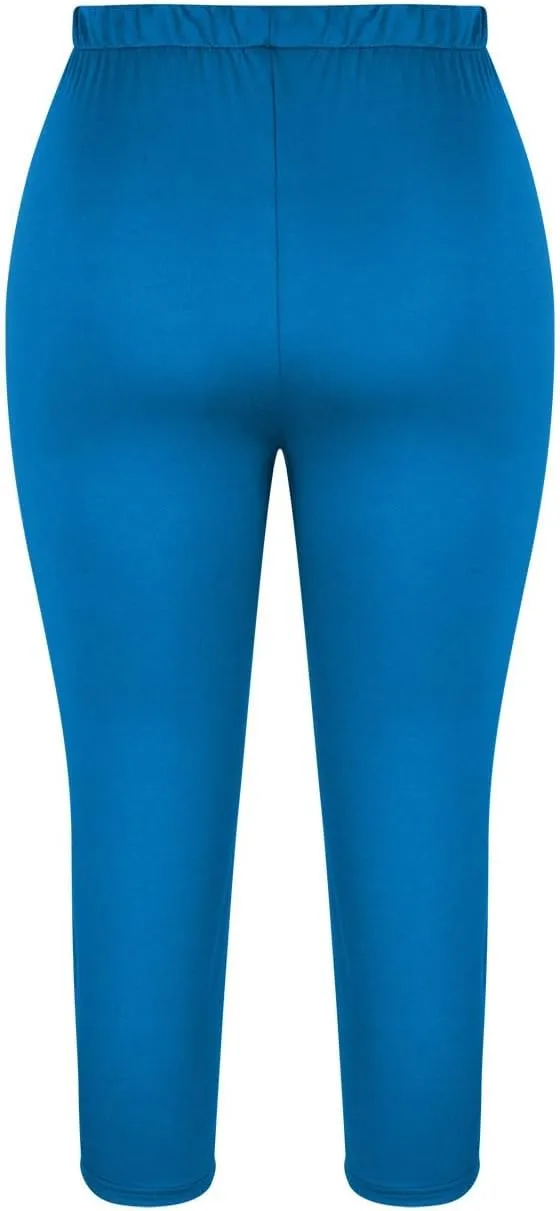 Women's Bottoms Athletic Workout Elastic Sweatpants Leggings High Waisted Casual Trousers Summer 3/4 Length Pants