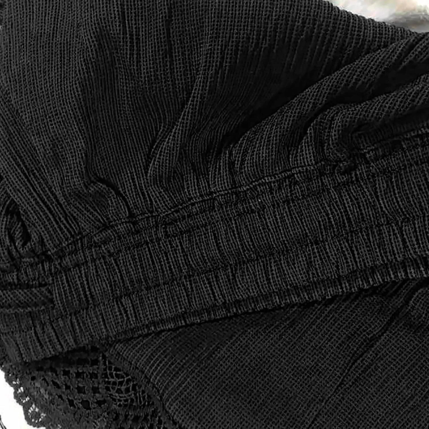 Womens Cotton Linen Soft Lightweight Shorts Drawstring Waist Lace Trim Casual Summer Shorts for Everyday Wear Pants