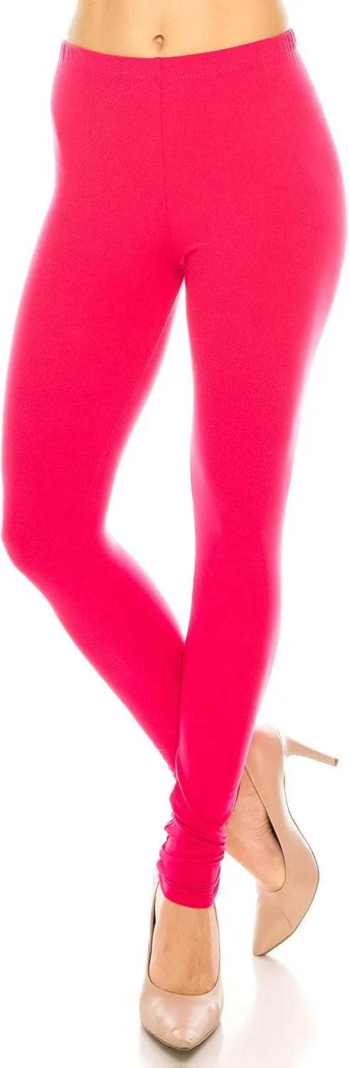Womens High Waist Workout Leggings - Casual Stretch Lightweight Comfort Sports Yoga Running Athletic Lounge Pants