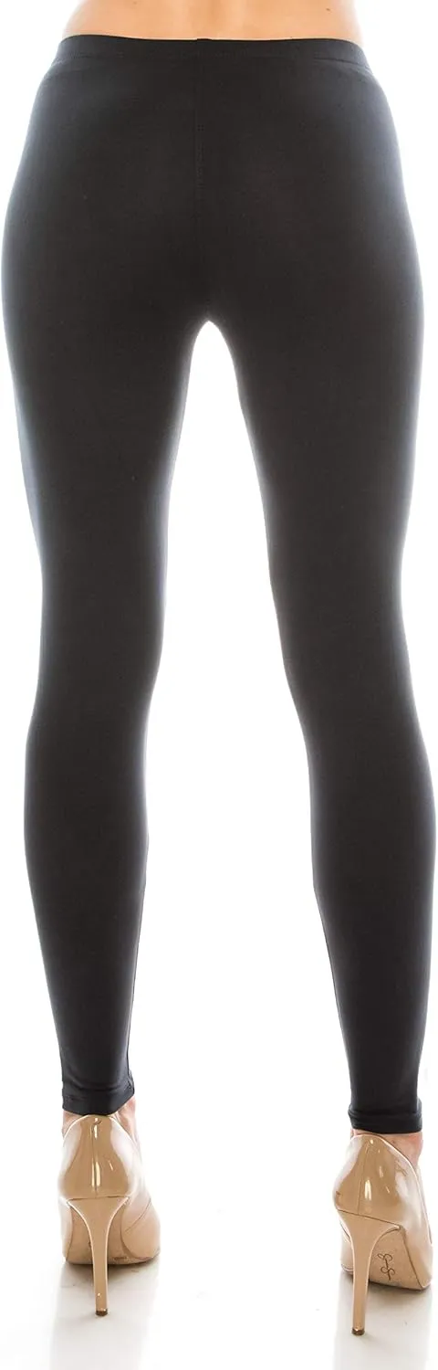 Womens High Waist Workout Leggings - Casual Stretch Lightweight Comfort Sports Yoga Running Athletic Lounge Pants