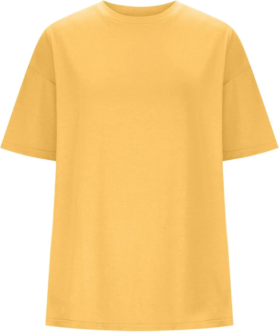 Women's Oversized T-Shirt Summer Casual Tops Short Sleeve Loose fit Tunic Basic Tees