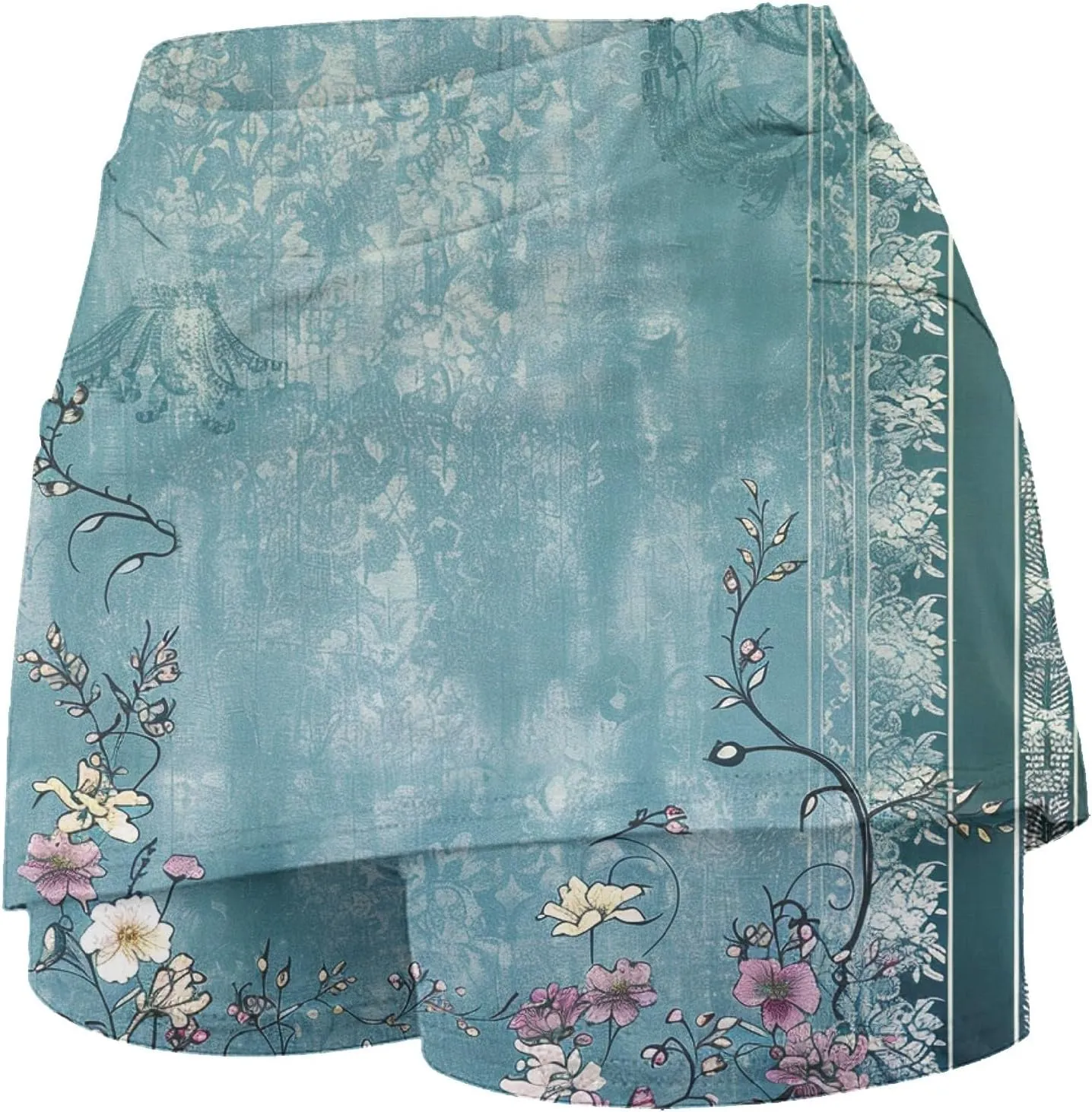 Women's Skirt Shorts Sports Skinny Solid Thigh High Casual Layered Shorts Everyday Wear Casual Summer Skirt Pants