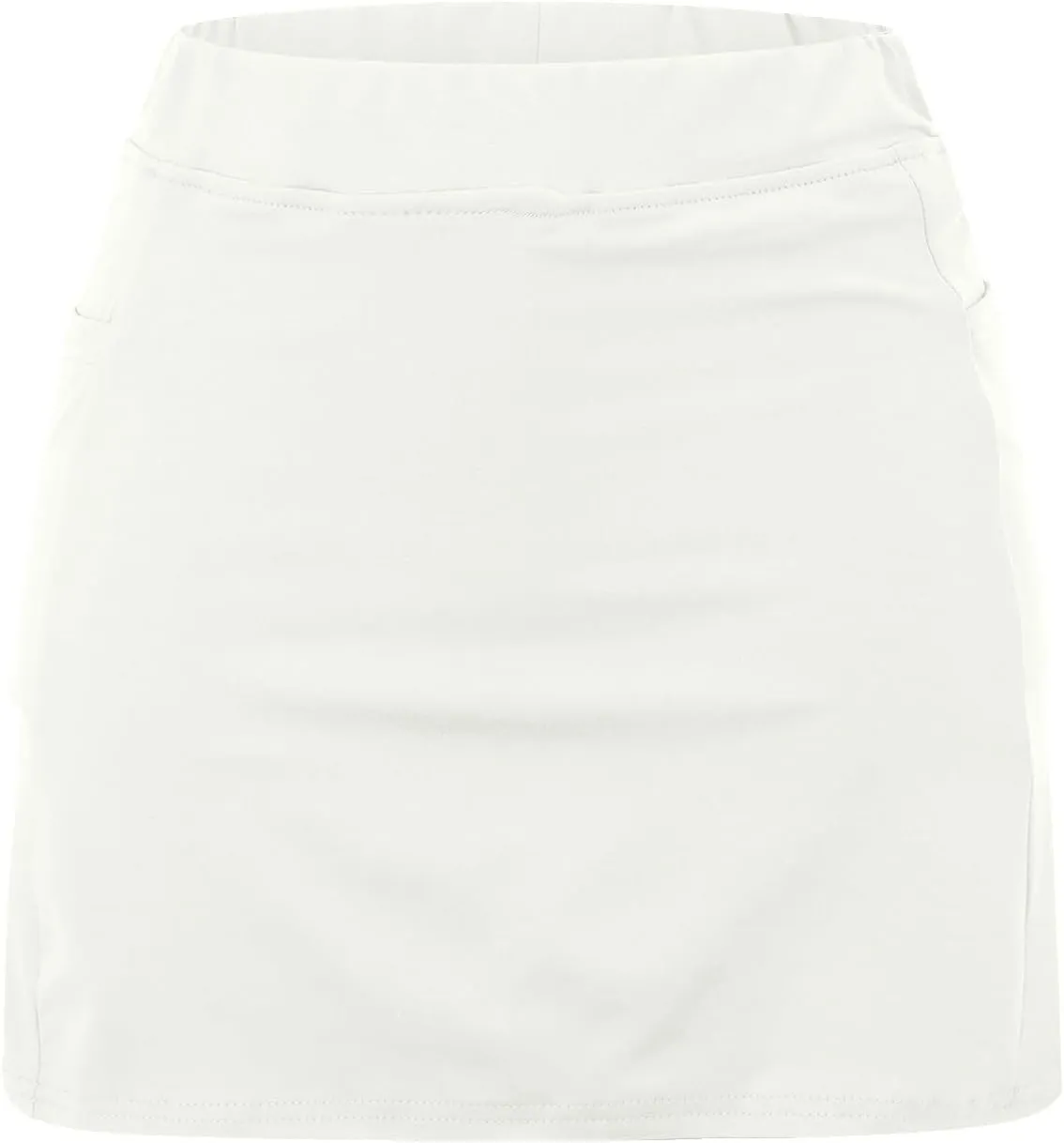 Womens Solid Sports Culottes High Waisted Skinny Stretchy Yoga Pantskirt Lightweight Comfort Double Safety Tennis Pants 2024