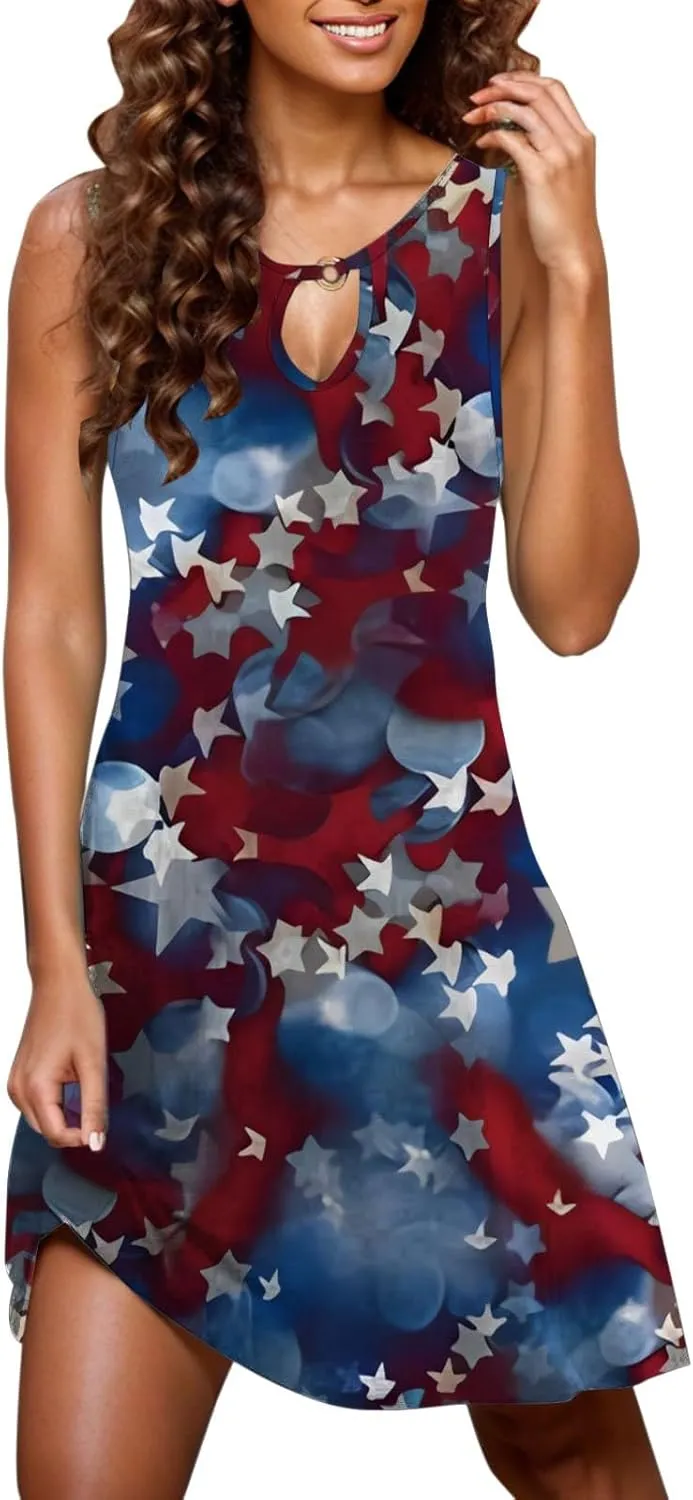 Womens T Shirt Mini Dress Long Sleeve Cotton Short Dress Button Up Ruffle Hem Dresses
