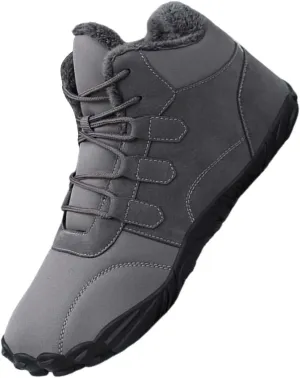 Womens Winter Business Casual Shoes Women's Wide Width Waterproof Snow Boots Fuzzy Boots Cozy Boots for Women Mid Calf Winter Boots for Women Waterproof Sales Clearance
