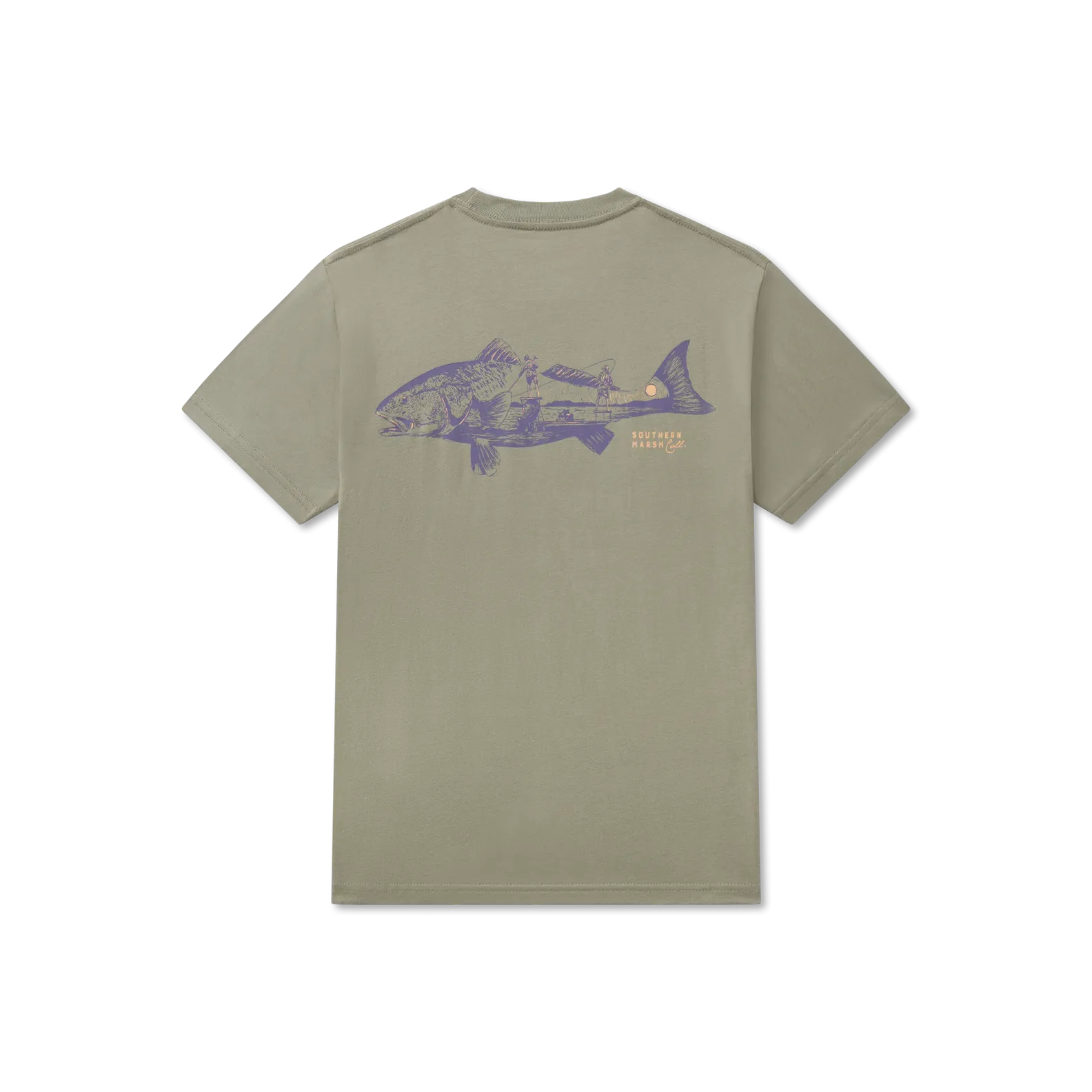 Youth Sunset Spots Tee
